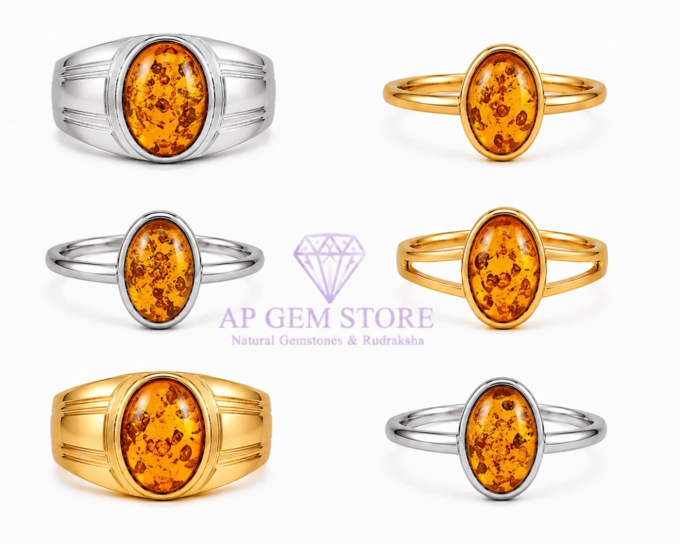 Amber Rings